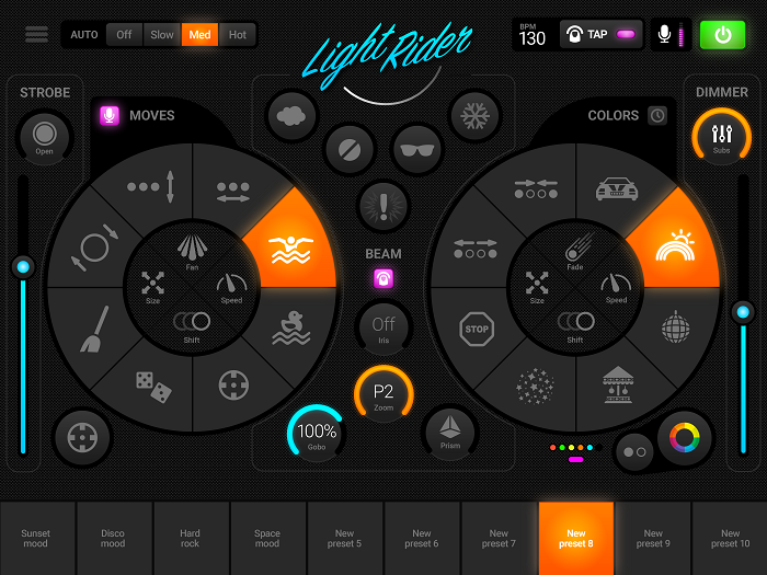 BEAMZ WIFI-USB DMX Interface met Light Rider/ESA2