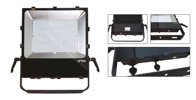 BEKALED EKSPOLED - 100w flood light led - Powercon true - 4000k - 120°