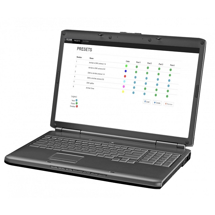 BRITEQ BT-NODE24 MK2 ArtNet & sACN Node 3-polig XLR
