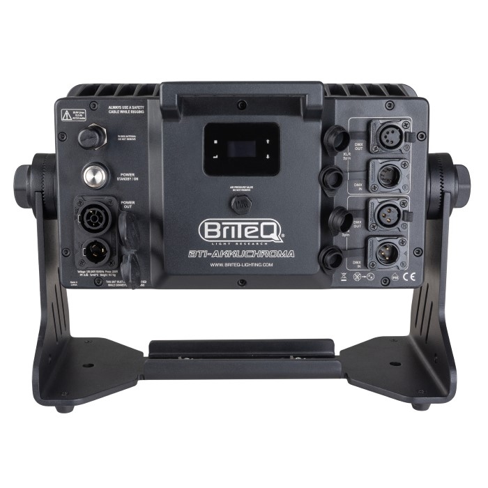 BRITEQ BTI-AKKUCHROMA 18 x 10W RGBL Uplighter IP65