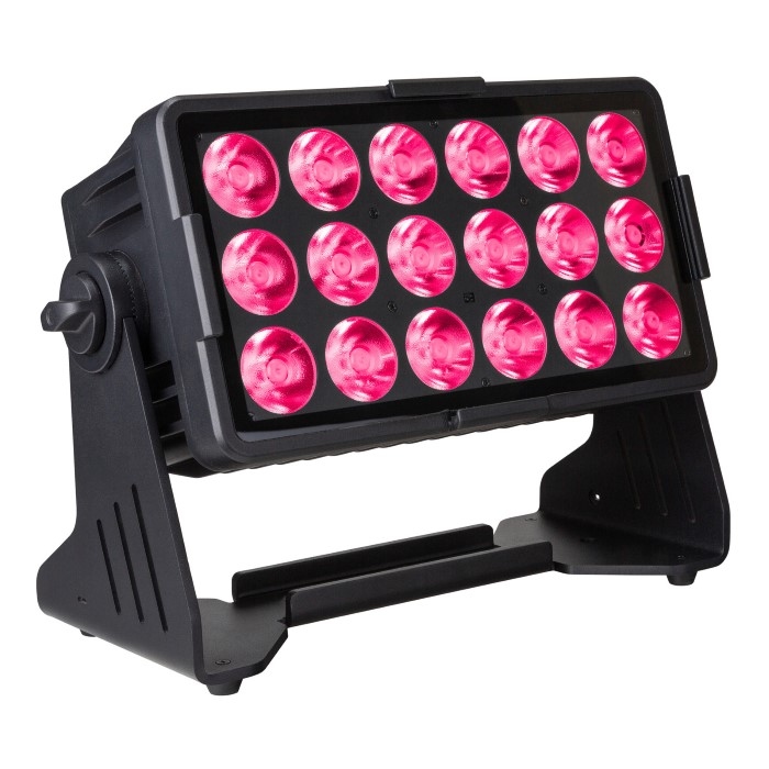 BRITEQ BTI-AKKUCHROMA 18 x 10W RGBL Uplighter IP65