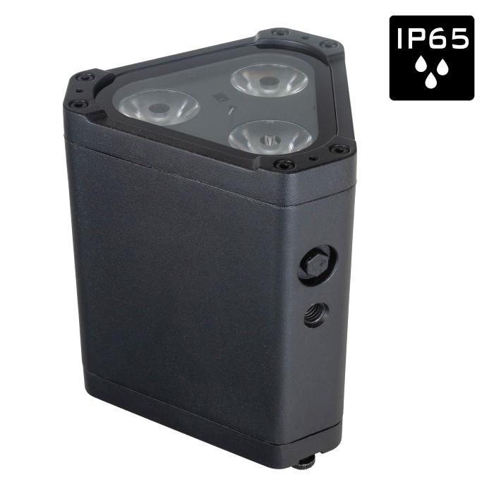 BRITEQ BTI-TRUSSLITE In- & Outdoor Uplight 3x 10W RGBL-LEDs en draadloze DMX