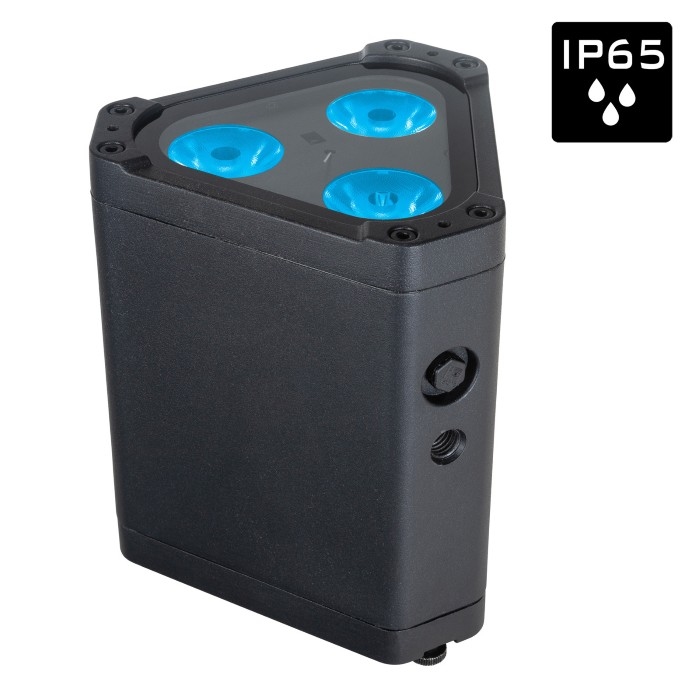 BRITEQ BTI-TRUSSLITE In- & Outdoor Uplight 3x 10W RGBL-LEDs en draadloze DMX