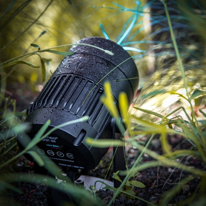 CAMEO Q-SPOT 401 Compacte IP65 Outdoor Spot 40W RGBA LED