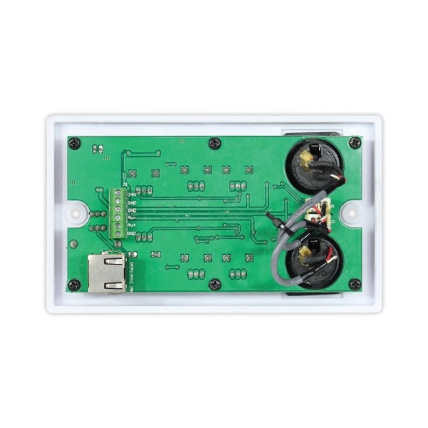 CLEVER ACOUSTICS ZM8 DW Wall Plate P2 MIC inputs