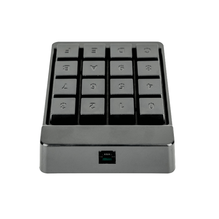 DAP D1822 Keypad voor Silent Disco LED-bediening Hoofdtelefoons
