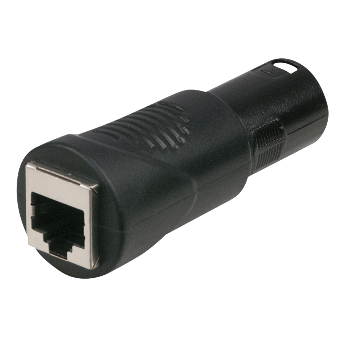 DAP FLA40 - XLR 5P male naar RJ45 female