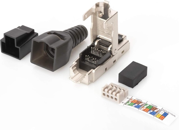 Digitus RJ45 Netwerk Stekker Connector CAT 6A