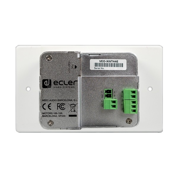 ECLER VEO-XWT44E 4K HDMI/USB-C Switcher/Transmitter HDBaseT