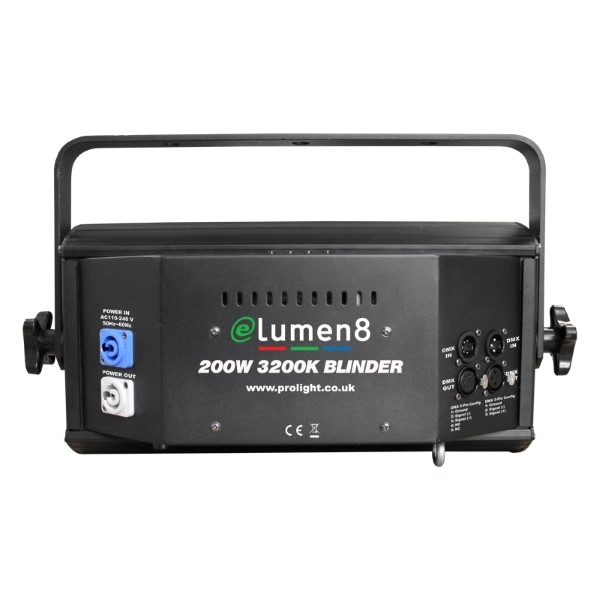 ELUMEN8 200W COB 3200K Blinder