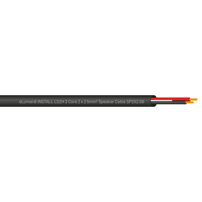 ELUMEN8 CABL625 Installatie LSZH 2 Core 2 x 2.5mm2 Speaker Cable SP2X2.5B