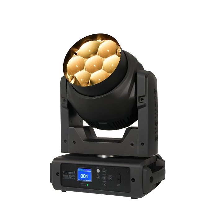 ELUMEN8 ELUM700 Evora 740ZP Zoom Wash Moving Head