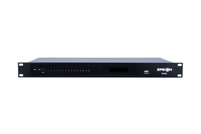 EPIKON BUDDY Advanced Audio Mixer met DSP en Dante