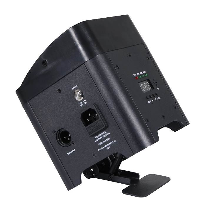 EQUINOX EQLED039 Colour Raider Uplighter Pack met accu