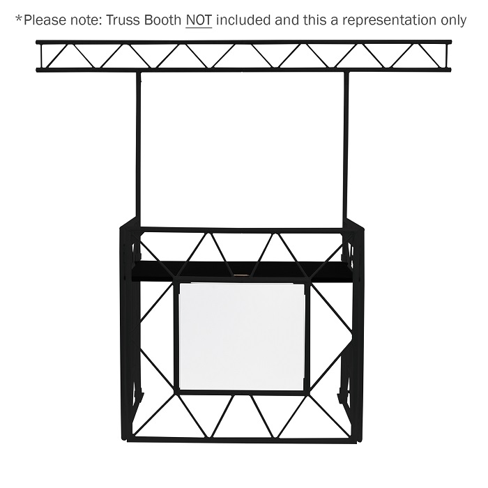 EQUINOX EQLED151R Truss Booth Overhead Kit (Mat Zwart)