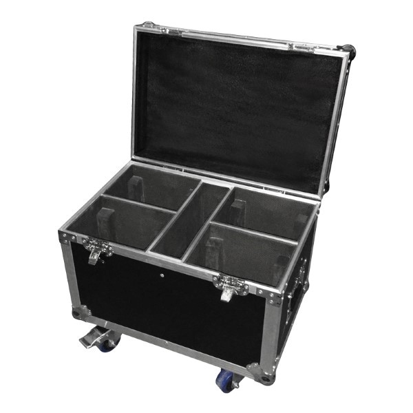 EQUINOX Flightcase voor 4x Fusion 100 en 120 Zoom