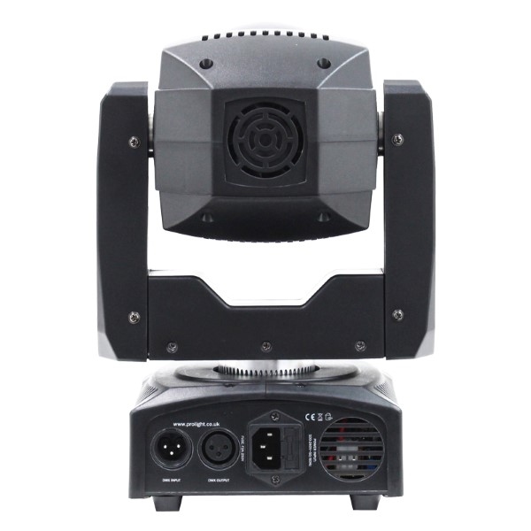EQUINOX Fusion 120 Zoom 7x 12W RGBW wash movinghead zwart demo