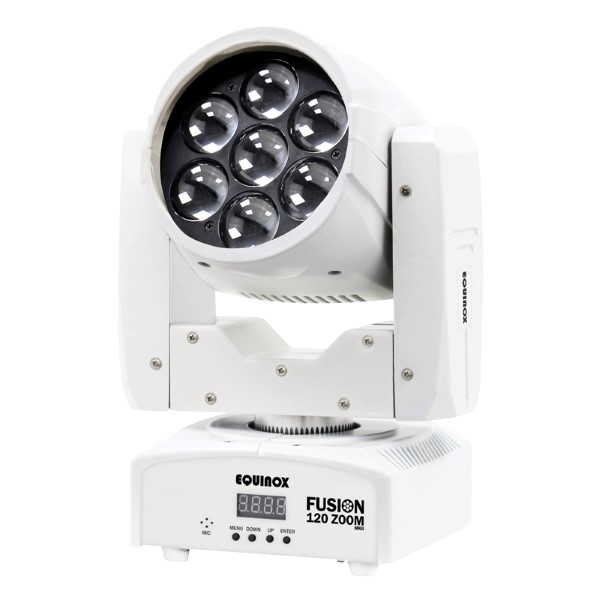 EQUINOX Fusion 120 Zoom Set + Case + Klemmen - zwart