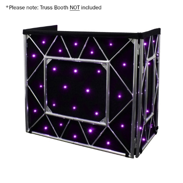 EQUINOX Truss Booth Quad LED sterrendoek 48x RGBW LEDs