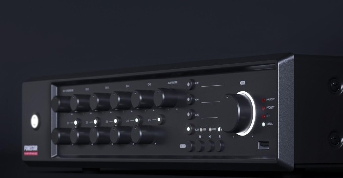 FONESTAR-MAX-480Z Mengversterker 5 zones 480W