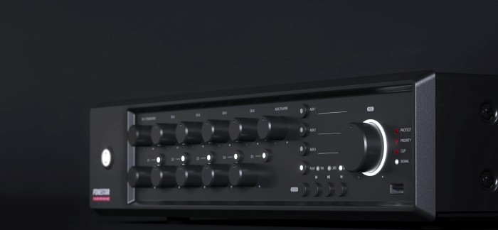 FONESTAR-MAX-600Z Mengversterker 5 zones 600W