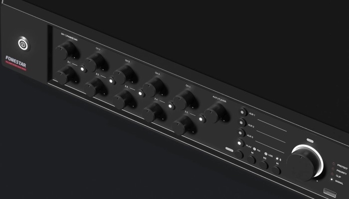 FONESTAR-MAX-600Z Mengversterker 5 zones 600W