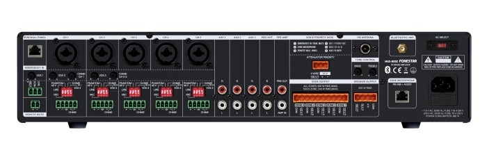 FONESTAR-MAX-600Z Mengversterker 5 zones 600W