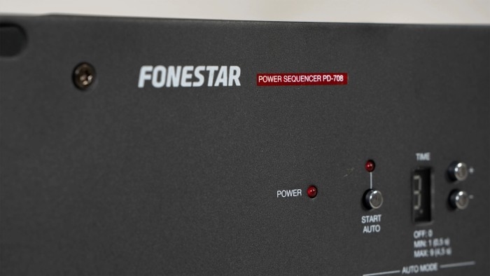 FONESTAR Power sequencer - 8 female schuko sockets - Totaal 15 A