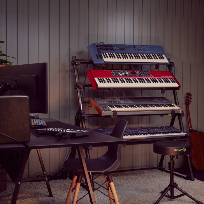 GRAVITY KS MKS 01 B Multi Keyboard Stand