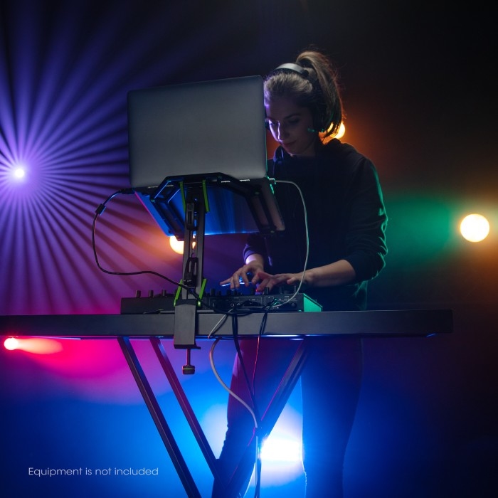 GRAVITY KSX 2 RD Set with keyboard stand X-Form double and rapid desk