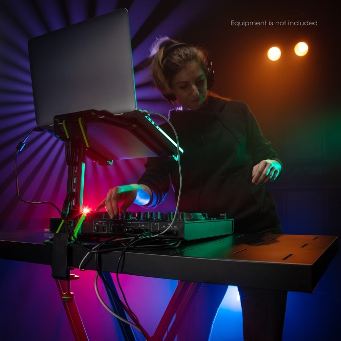 GRAVITY KSX 2 RD Set with keyboard stand X-Form double and rapid desk