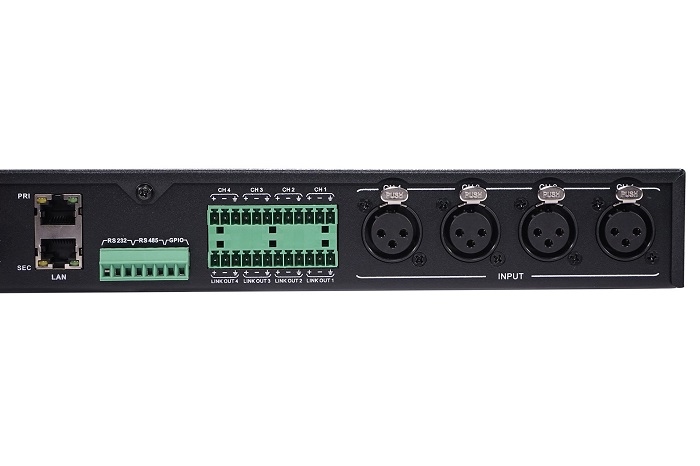IHOS Quadro DSP 2.0 Digitale Versterker 8 Ohm / 70V / 100V