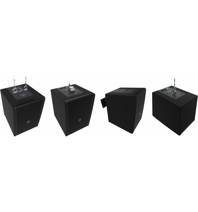 INTUSONIC IntuCab 6FP100T 2-weg Passieve Speaker Wit