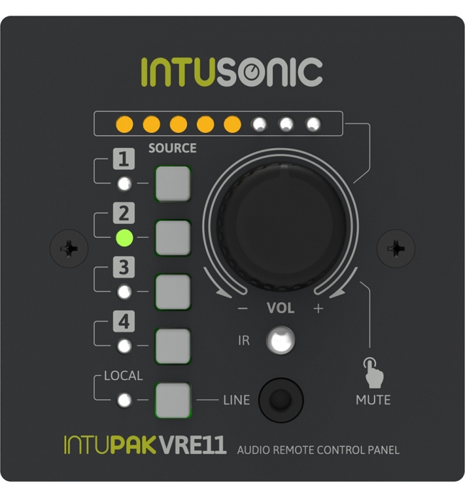 INTUSONIC IntuForce 4+1 Volume Selector Remote