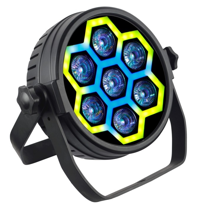 INVOLIGHT Hive LEDPAR 60 x RGB SMD LED, 7 x RGBWA+UV LED