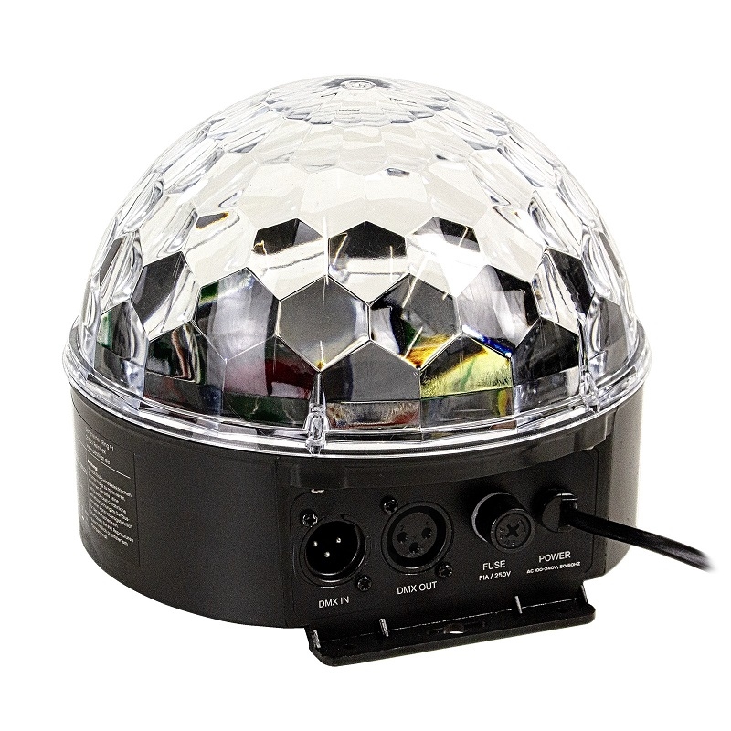INVOLIGHT LED-lichteffect met 6x 3 Watt RGB LED's, DMX