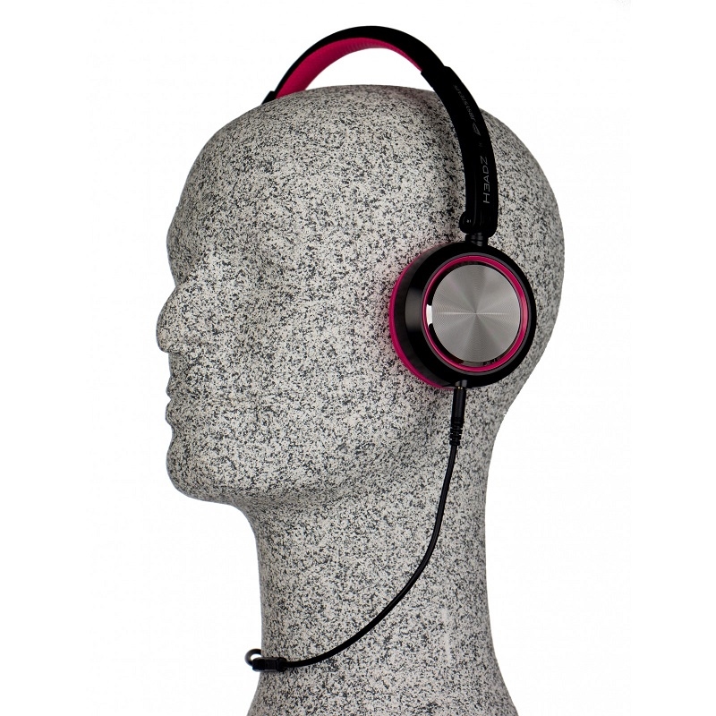 JB SYSTEMS HeadZ Hoofdtelefoon - Fuchsia