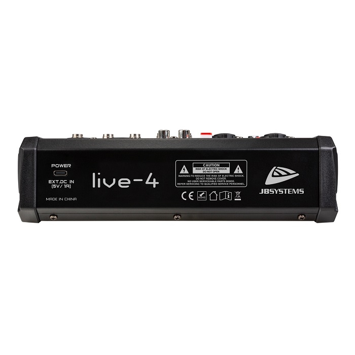 JB SYSTEMS Live-4 Compacte mengtafel 4 kanaals
