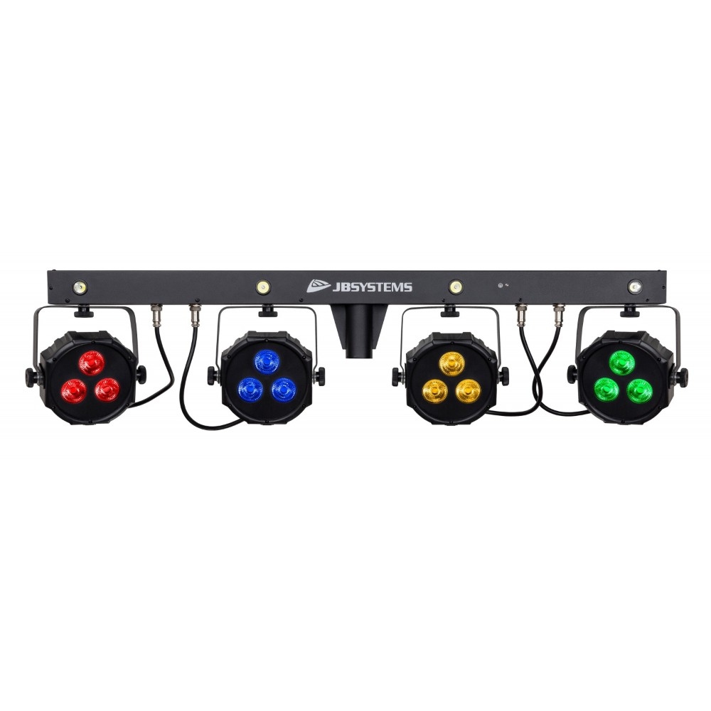 JB SYSTEMS Liveset 2 Complete 4-bar lichtset