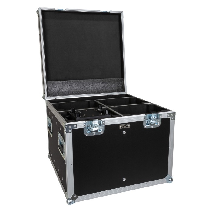 JB SYSTEMS Pack Intruder 4 Set 4x Intruder RGBW LED Wash inc. Flightcase