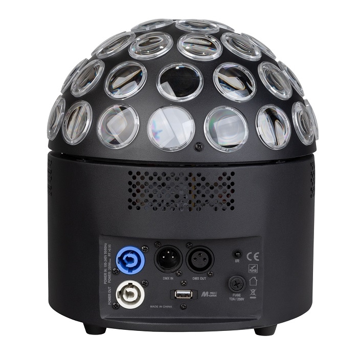 JB SYSTEMS Powerball Color Spiegelbol effect 200W LED