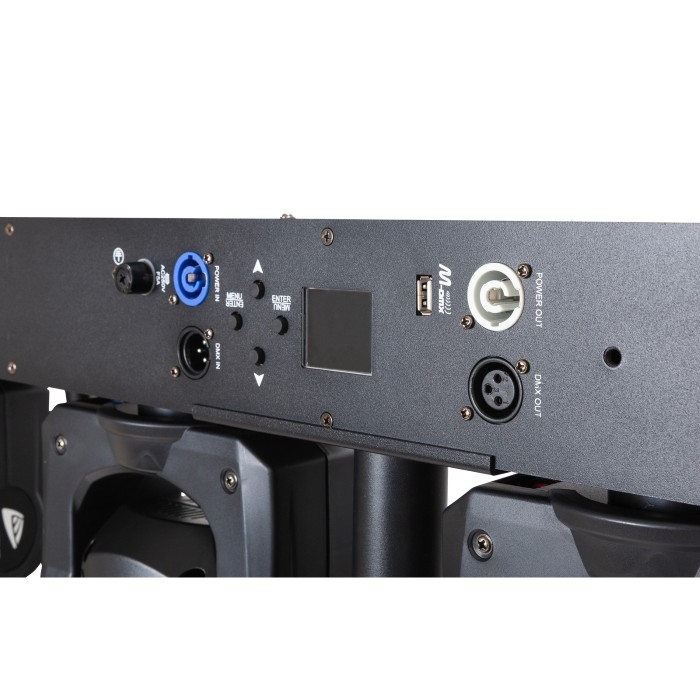 JB SYSTEMS QUADRA MOVE Lichtbar met 4x 40W RGBW LED Moving Heads