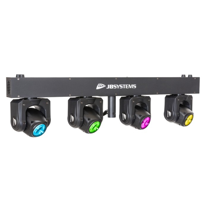 JB SYSTEMS QUADRA MOVE Lichtbar met 4x 40W RGBW LED Moving Heads