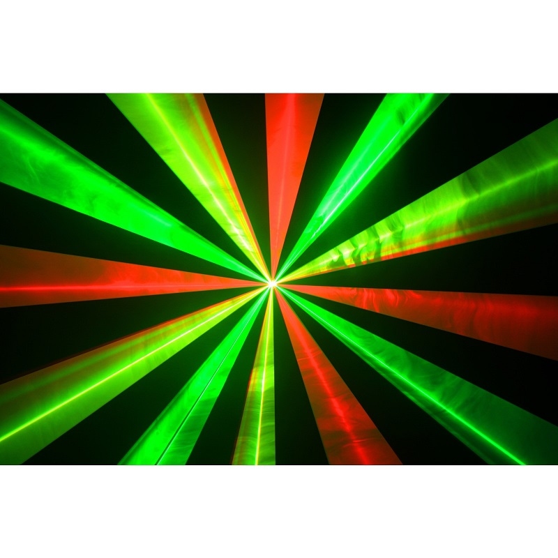 JB SYSTEMS Smooth Scan-3 MK2 Laser Groen 50mW en Rood 100mW