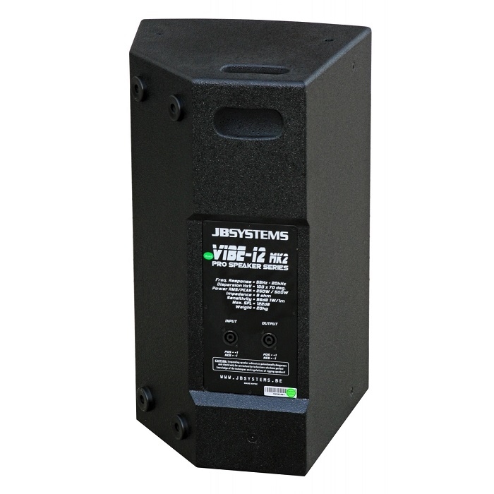 JB SYSTEMS VIBE12 MK2 Passieve Speaker 12 inch 250W @8Ohm