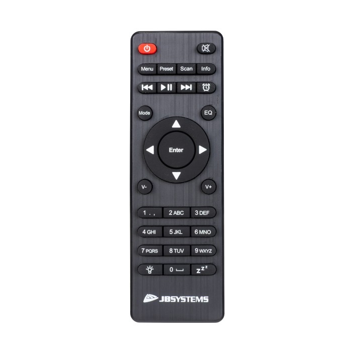 JB SYSTEMS Webamp Pre Mengversterker met geïntegreerde audiospeler