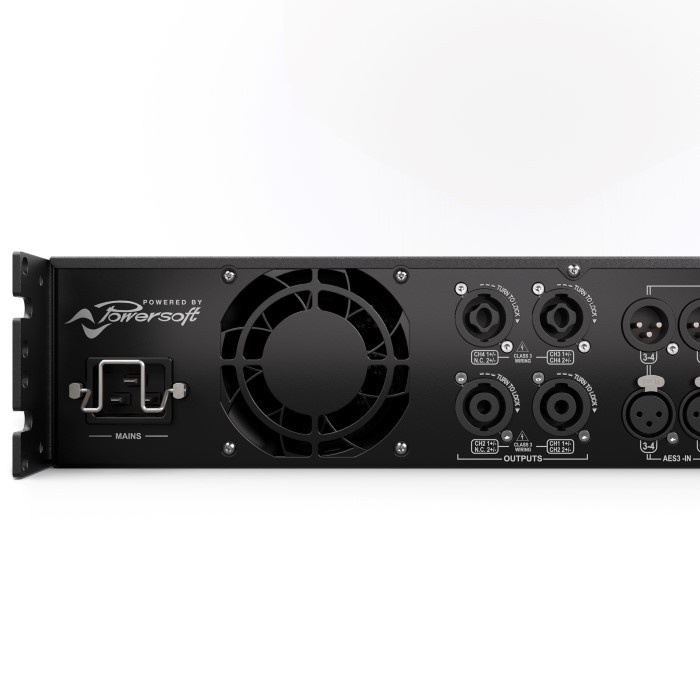 LD SYSTEMS ADA 12 K4 4-kanaals Versterker DSP & Dante