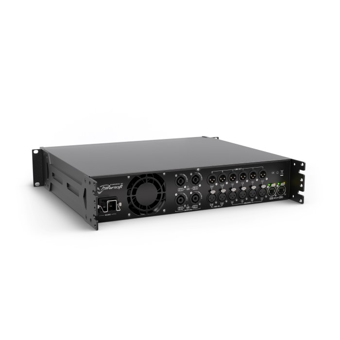 LD SYSTEMS ADA 8 K4 4kanaals Versterker DSP & Dante