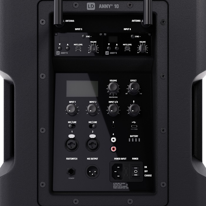 LD SYSTEMS ANNY 10 HHD2 Draagbaar Soundsystem