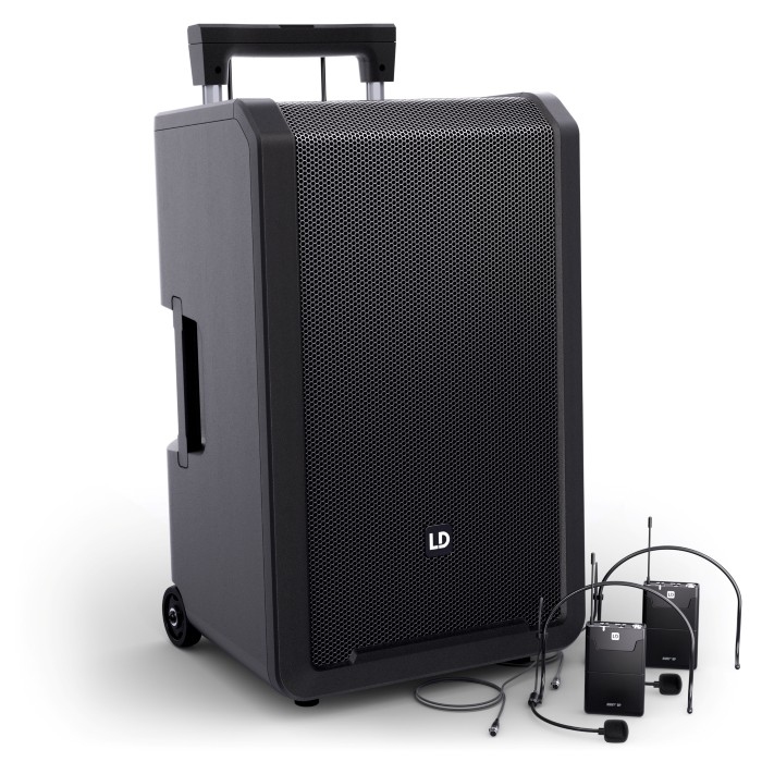 LD SYSTEMS ANNY 12 BPH2 12 inch Portable battery-powered Bluetooth PA System